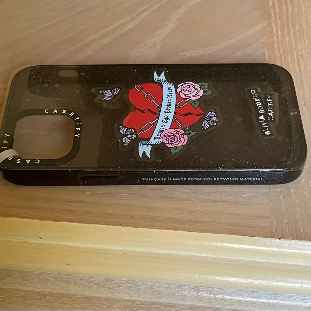 OLIVIA RODRIGO Broken Ego Broken Heart iPhone 13 Mini Phone Case NEW NWT